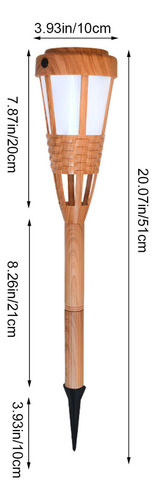 Para Lámpara Flame Lamp, Lámpara Decorativa Para Patio,
