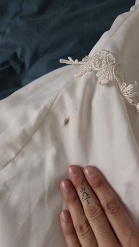 Vestido De Novia Escote Corazon (Usado)
