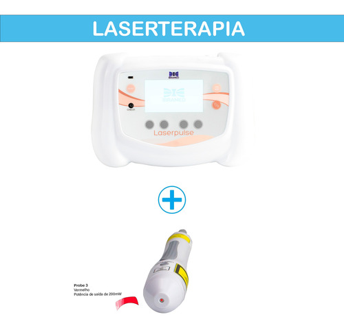 Novo Laserpulse Portable Ibramed + Probe Laser P3 660 Nm