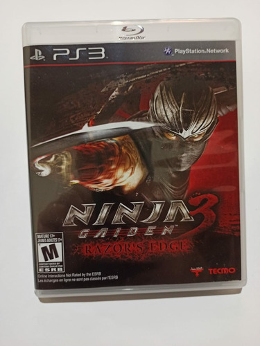 Ninja Gaiden 3 Razor's Edge Ps3 Midia Fisica