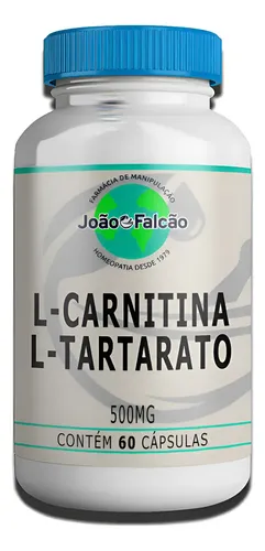 l carnitina tartarato L-carnitina L-tartarato 500mg Nutricost L-Carnitina Tartarato 240 Cápsulas