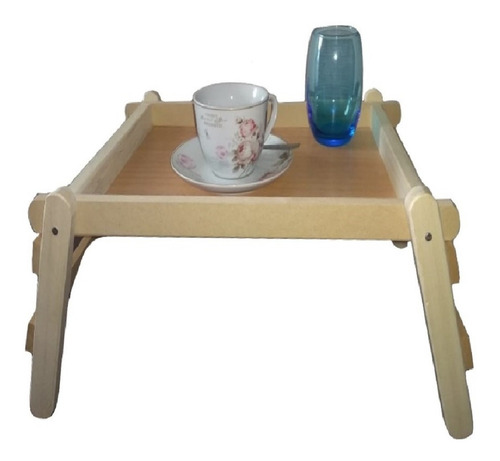 Bandeja Para Desayuno Con Patas Plegables 30x40x18cm
