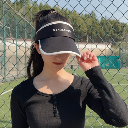 Gorra Deportiva Con Protección Solar En Forma De Pico De Pat