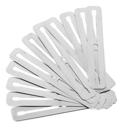 Navajas De Seguridad De Acero Inoxidable De Doble Filo, 100