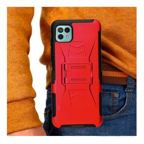 Imagen 8 de 9 de Funda Uso Rudo 3 En 1 Colores Motorola Moto G50 5g