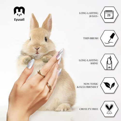 Esmalte De Uñas De Gel Blanco, Esmalte De Uñas De Punta Fran