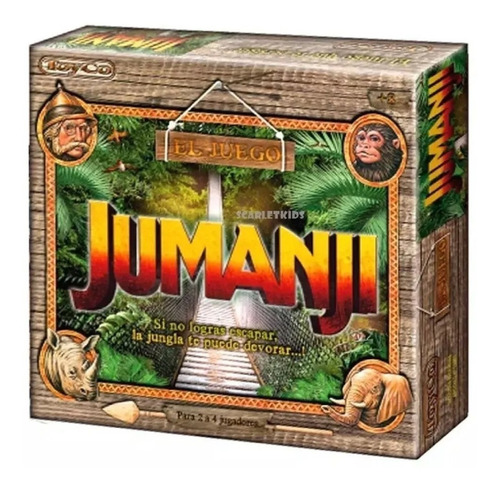 Jumanji Famoso Juego De Mesa De La Pelicula Popular Toyco