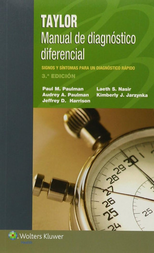 Libro: Taylor, Manual Diagnóstico Diferencial (spanish Ed