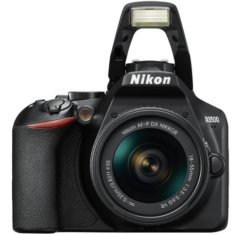 Câmera Nikon D3500 Dslr Lente 18-55mm Lançamento 12x S/juros