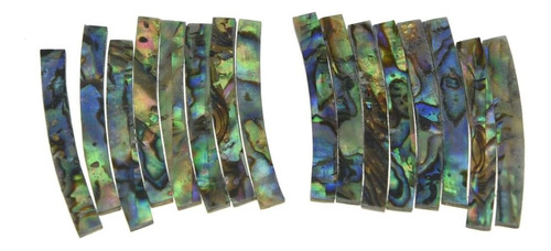 Kaish Guitar Rosette Nova Zelândia Abalone Curved Strips Gui