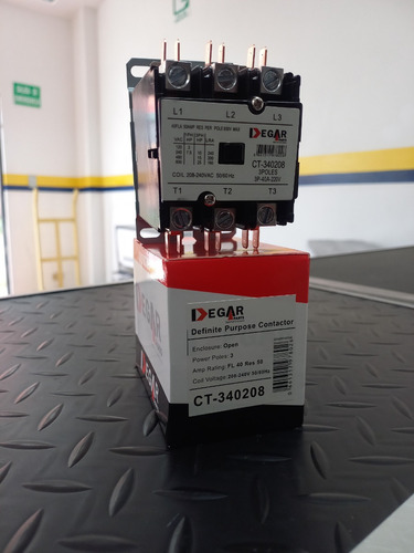 Contactor 3 Polos 30 Amp Y 208-240vac Y 24v