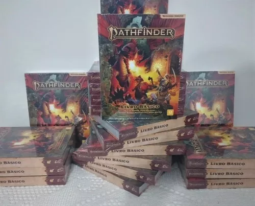 pathfinder 2a edição livro básico de um dos RPGs mais jogados do mundo