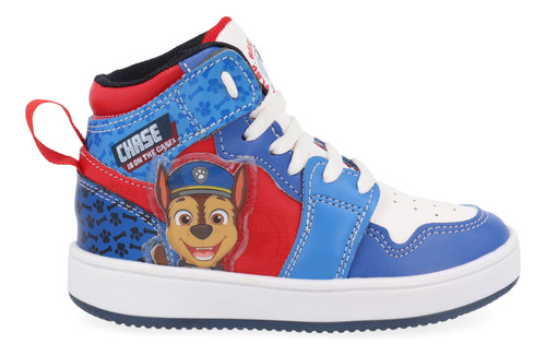 Tenis Estilo Urbano Vazza Color Azul Paw Patrol Chase Niño