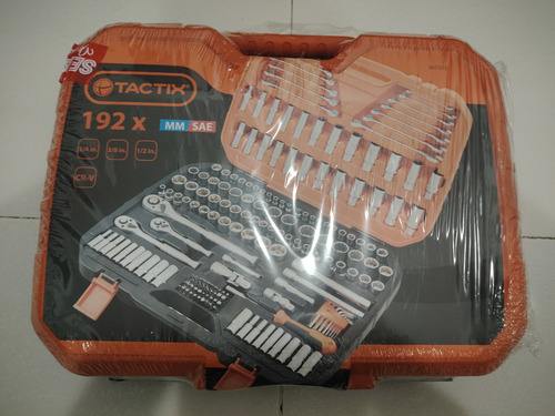 Autoclare Tactix De 192 Piezas Modelo 365592 Naranja Oscuro (Usado)