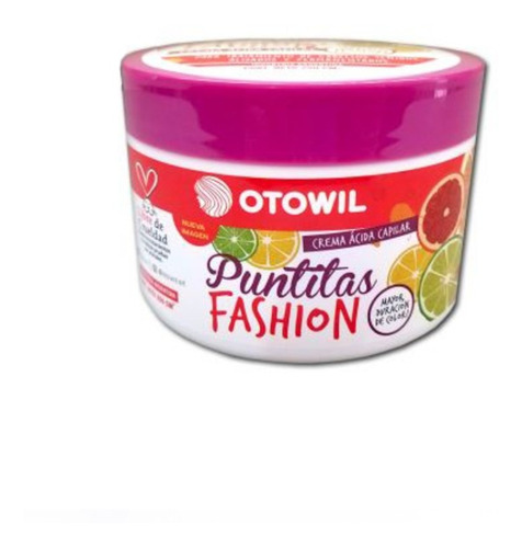 Crema Acida Capilar Otowil Puntitas Fashion 250gr