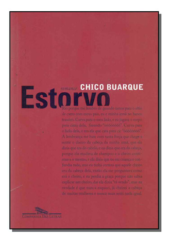 Libro Estorvo De Buarque Chico Cia Das Letras