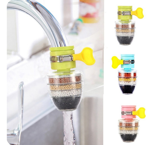 Ablandador De Agua Queenly-home Kitchen Con Flúor, 3 Unidade