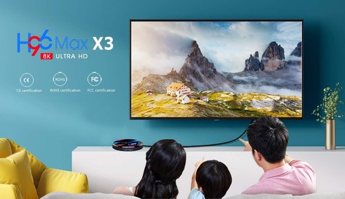 Caja De Tv Android 90 H96 Max X3 Android 64 De, 4 Gb, 128 Gb