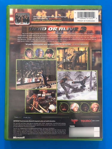 Dead Or Alive 3 (Usado)