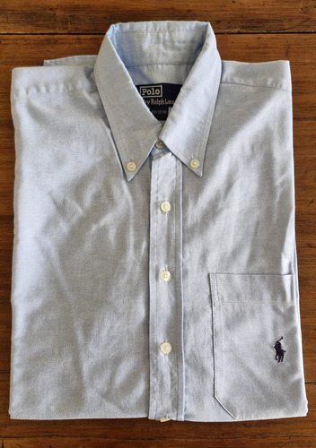 Camisa Polo Ralph Lauren Celeste (Usado)