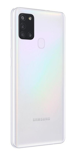 Celular Samsung Galaxy A21s Branco 64gb Cam 48mp 8mp 2mp 2mp