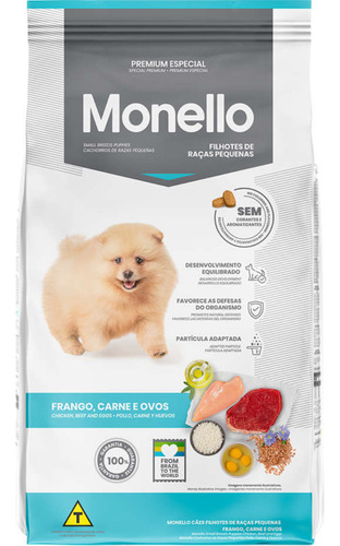 Monello Cães Filhotes Raças Pequenas 1kg