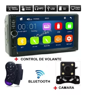 Auto Radio Wince 2 Din 7 Pulgadas Hd Usb + Camara + Control