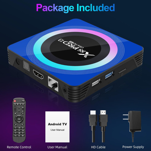 Box De Tv Android 130, X88 Pro 13 Android Box Con 4 Gb Ram