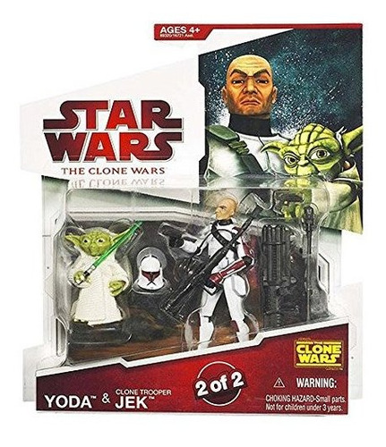 Figuras De Acción Star Wars: Yoda Y Jek