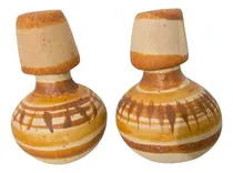 Comprar Par De Mini Cantaros Barro Vaso Fina Artesania Mexicana