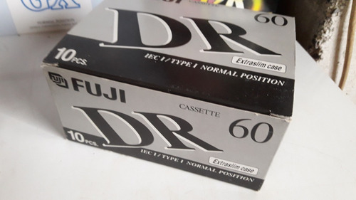 Cassette Fuji Dr 60 Nuevos X 10 Unidades