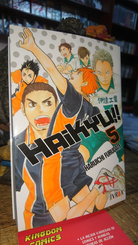 Haikyu. Tomos 5 Y 6. Editorial Ivrea. Argentina. 