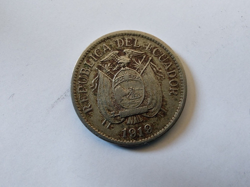 Moneda Ecuador 5 Centavos 1919 (&364 (Usado)