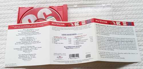 Imagen 5 de 5 de Beethoven - Symphonies Nos. 7 & 8 ( C D Ed. U S A)