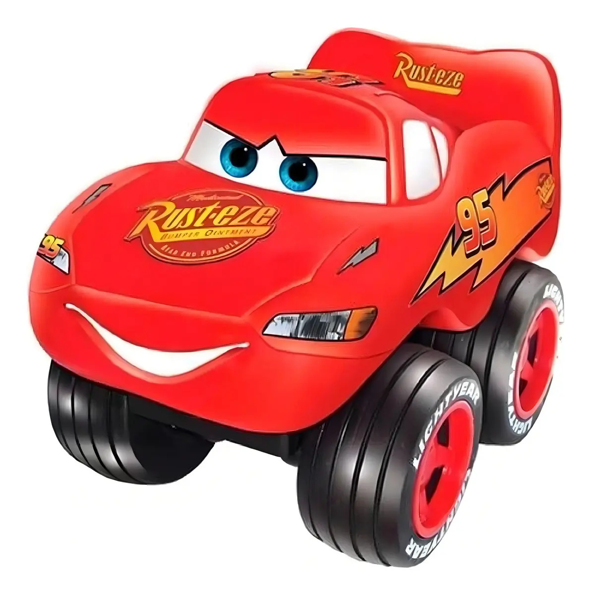 Carrinho Carros Disney Fofomóvel Relampago Mcqueen 49 Lider