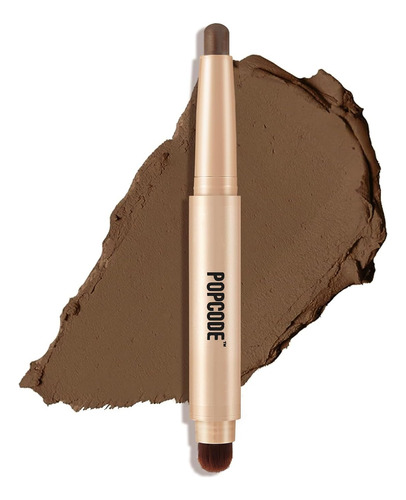 Lápiz De Sombra De Ojos Metálico Neutro Y Marrón, Iluminador