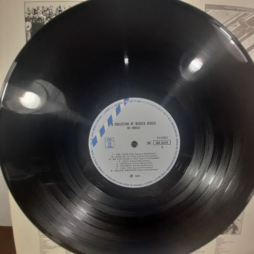 Imagem 8 de 8 de Vinil Lp The Beatles A Collection Of Beatles Oldies Encarte