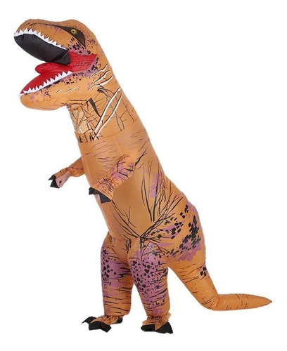 Imagen 2 de 10 de Disfraz Inflable Dinosaurio T-rex Disfraces Para Cosplays