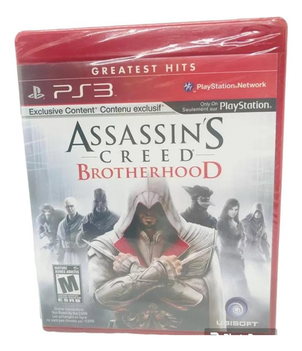 Assassin's Creed Brotherhood Ps3 Mídia Física  Lacrado