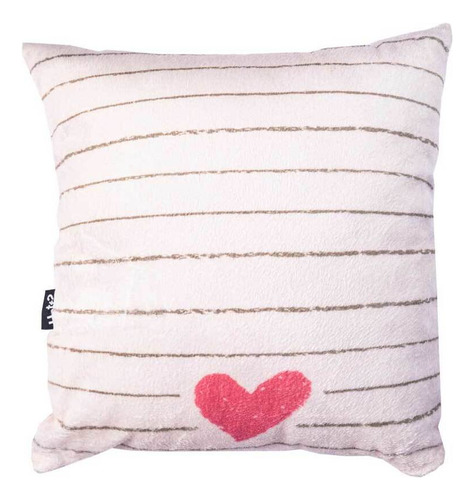 Almofada Com Tapa Olhos - Mãe É Amor Perfeito Rosa-claro Mae Amor Perfeieto