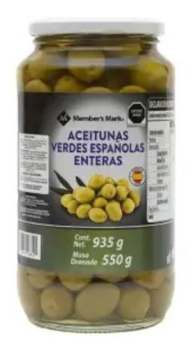 Aceitunas Verdes Españolas Member's Mark Con Hueso 935 G