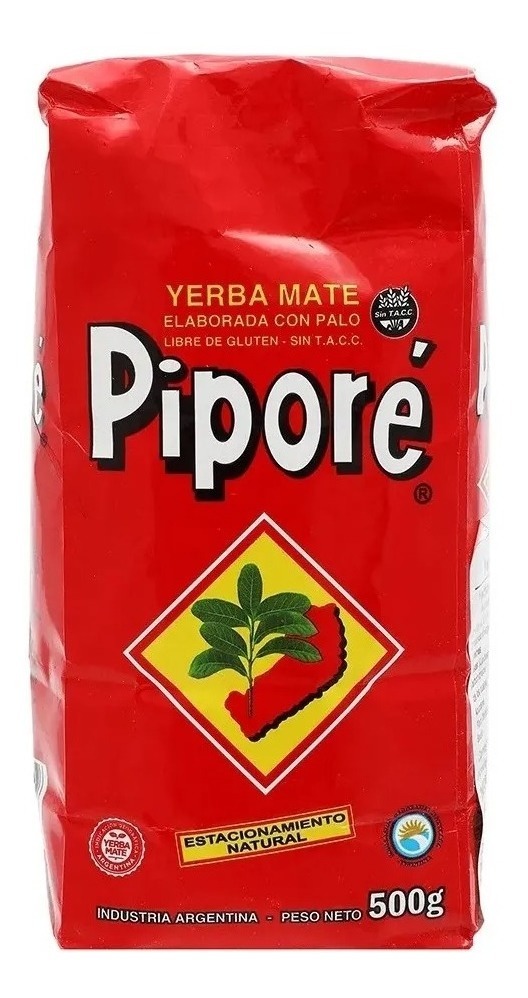 Yerba Mate Con Palo Piporé 500 G