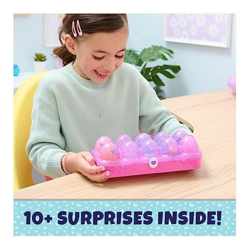 Hatchimals Alive, Cartón Con 5 Minifiguras En Huevos Que Se