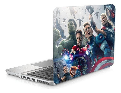 Skin Adesivo Protetor Para Notebook 15 Marvel B4