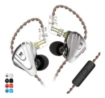 Comprar Auriculares Hifi Kz Zsx Terminator Con Micro 5ba+1dd Hybrid 