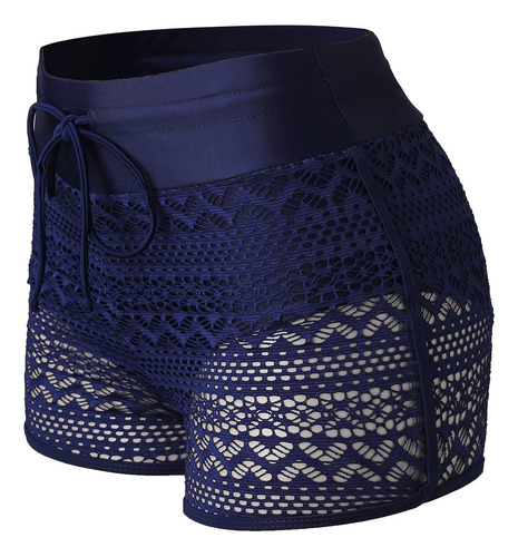 Pantalones Cortos De Encaje Para Mujer, Calzoncillos Tipo Bó