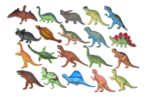 Dinosaurios Colección X 24 Animales Juguete Regalo Navidad 