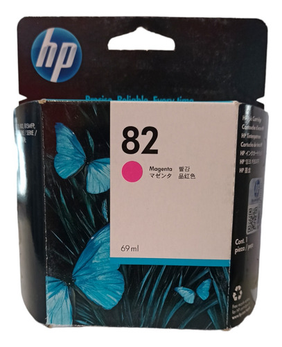 Cartucho Hp 82 Magenta  P/ 500ps/ 510/ 800/ 815mfp/ 820mfp/