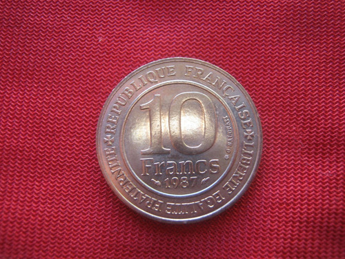 Francia 10 Francos 1987 Hugo Capeto (Usado)