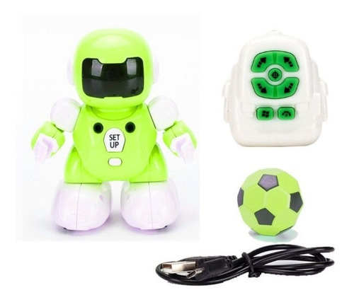 Robot Inteligente Futbol Con Control Remoto Niños Juegos